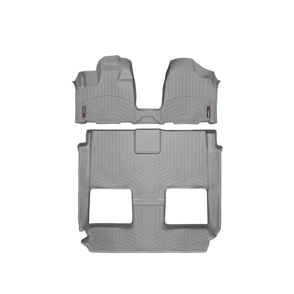 Front and Rear Floorliners - Over The Hump, 465621-461414